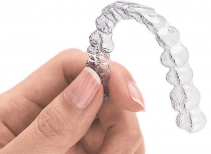 Standard Invisalign Stock Photo of Aligner