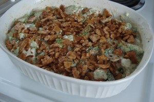 Blue Cheese Broccoli Casserole