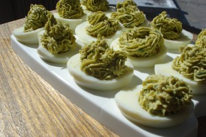 Wasabi Eggs