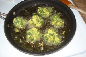 Pakora Frying