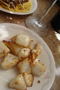 Parmesan Roasted Turnips
